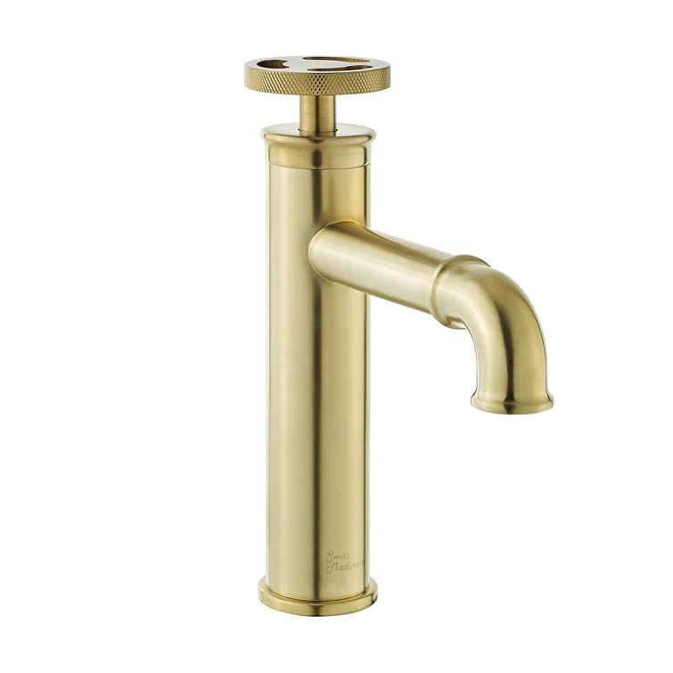 Avallon Brushed Gold Single-Handle Bathroom Faucet