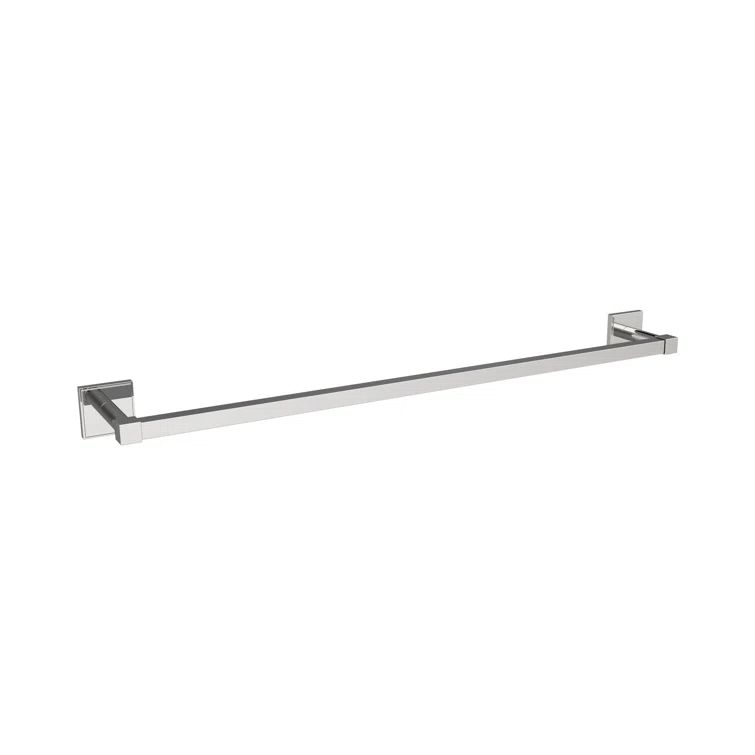 Chrome 24 Inch Wall Mounted Towel Bar