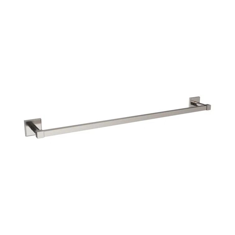 Brushed Nickel 24-Inch Wall Mounted Towel Bar