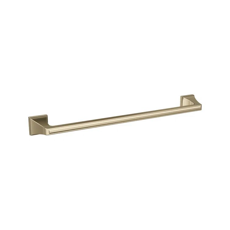 Golden Champagne 18 Inch Wall Mounted Towel Bar