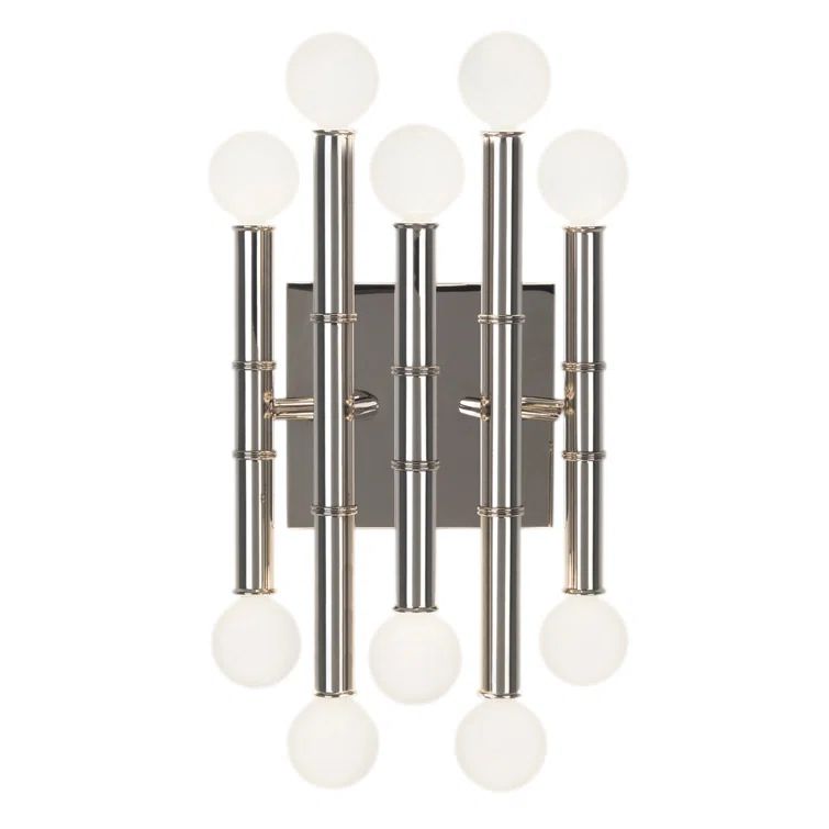 Meurice 12" Bronze Plug-In Electric Wall Sconce with Globe Lights