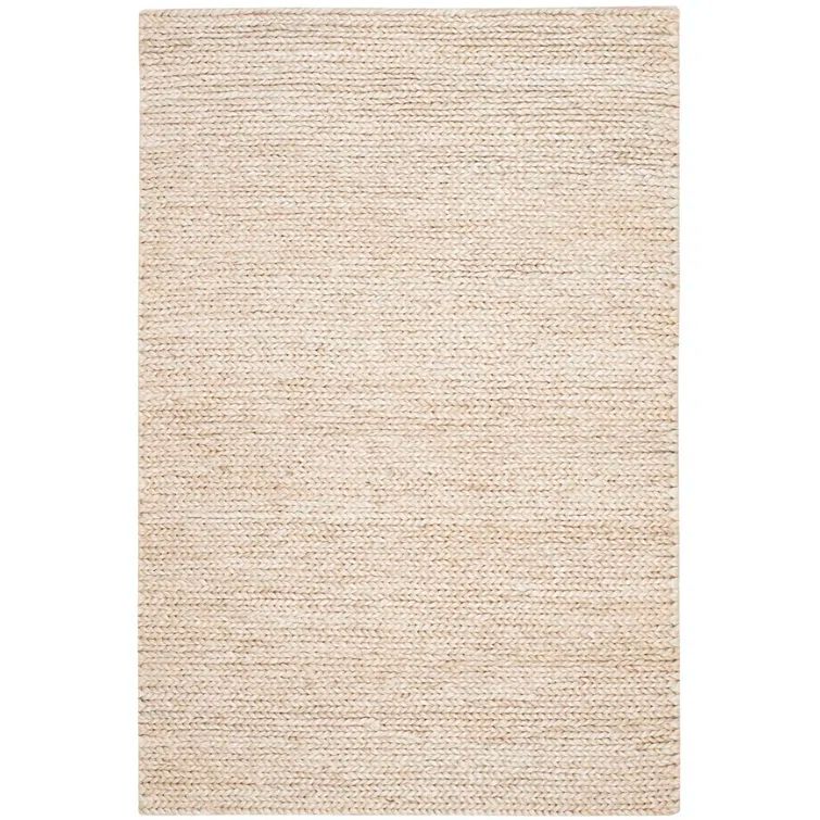 Birch Hand-Knotted 10' x 14' Rectangular Cotton Area Rug