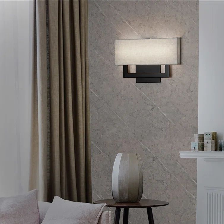 Manhattan Transitional 22" LED Dimmable Wall Sconce in Brushed Bronze