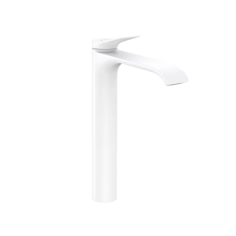 Elegant Black Nickel Modern Vessel Faucet with Waterfall Stream