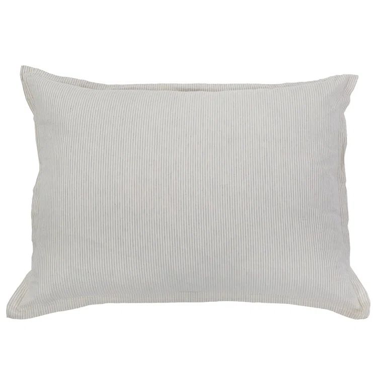 Natural Cotton Large Decorative Bed Pillow