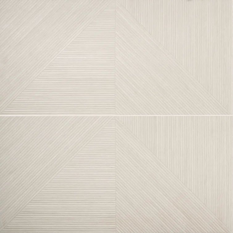 Ash 24x48 Matte Porcelain Fluted Wall Tile