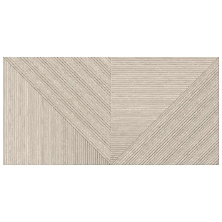 Large Matte Oak Porcelain Wood Look Wall Tile