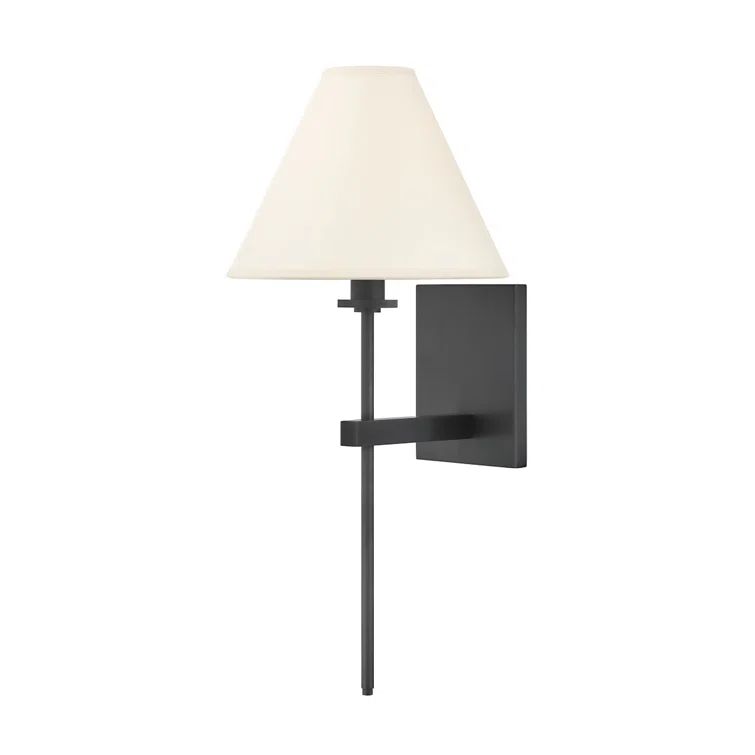 Graham Old Bronze Direct Wired & Plug-In 1-Light Dimmable Sconce