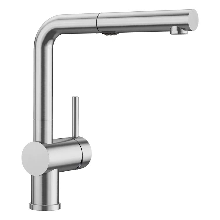 Stainless Steel Pull-Out Spray Modern Kitchen Faucet