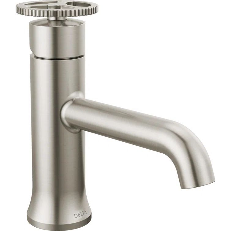 Sleek Stainless Steel Modern Single Hole Bathroom Faucet