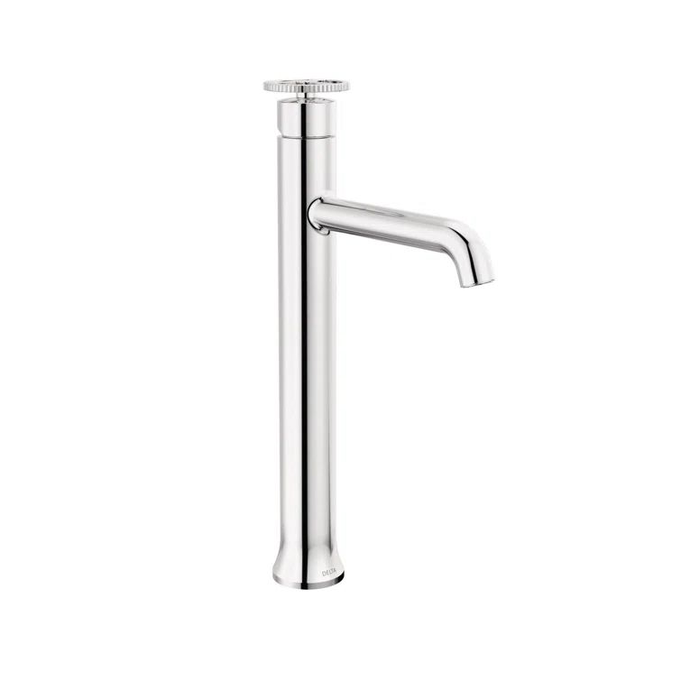 Modern Chrome Single Hole Vessel Sink Faucet