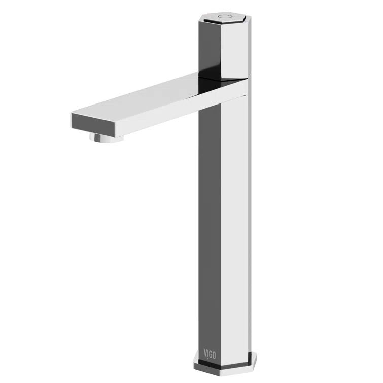 Nova Chrome Vessel Bathroom Faucet with Single-Handle Design