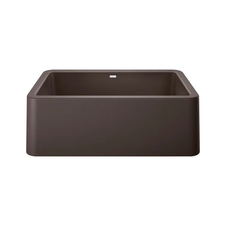 Cafe Brown Granite Composite Farmhouse Apron Front Sink