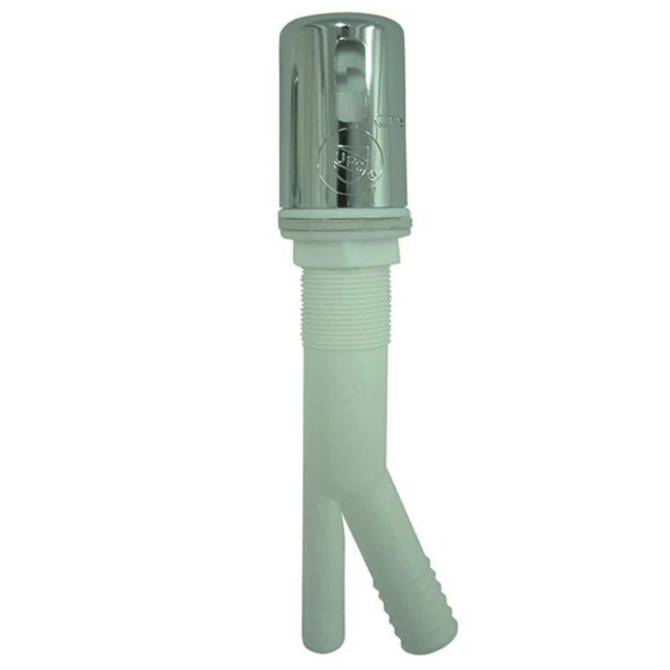 Polished Chrome Dishwasher Air Gap with ABS Body