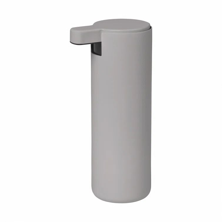 Gray Titanium-Coated Steel Soap Dispenser