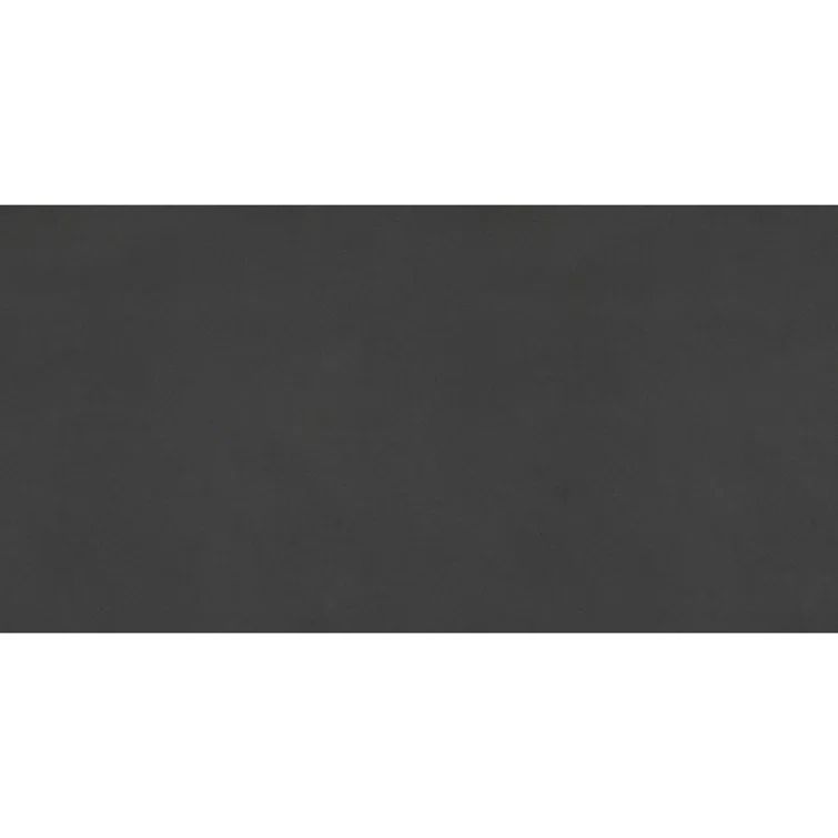 Large Black Matte Rectified Porcelain Wall & Floor Tile