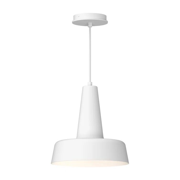 Juliana White Aluminum Indoor/Outdoor Pendant Light