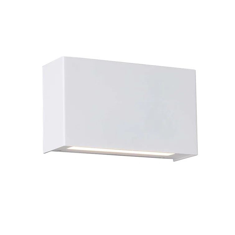White Dimmable Energy Star Battery Wall Sconce