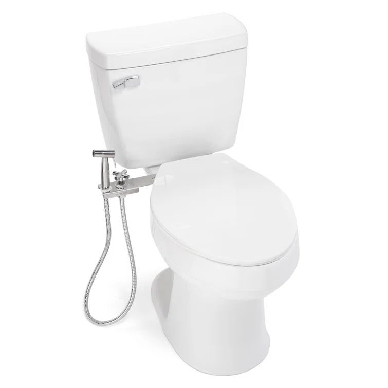 Stainless Steel Handheld Bidet Sprayer with Holster and Shut Off Valve