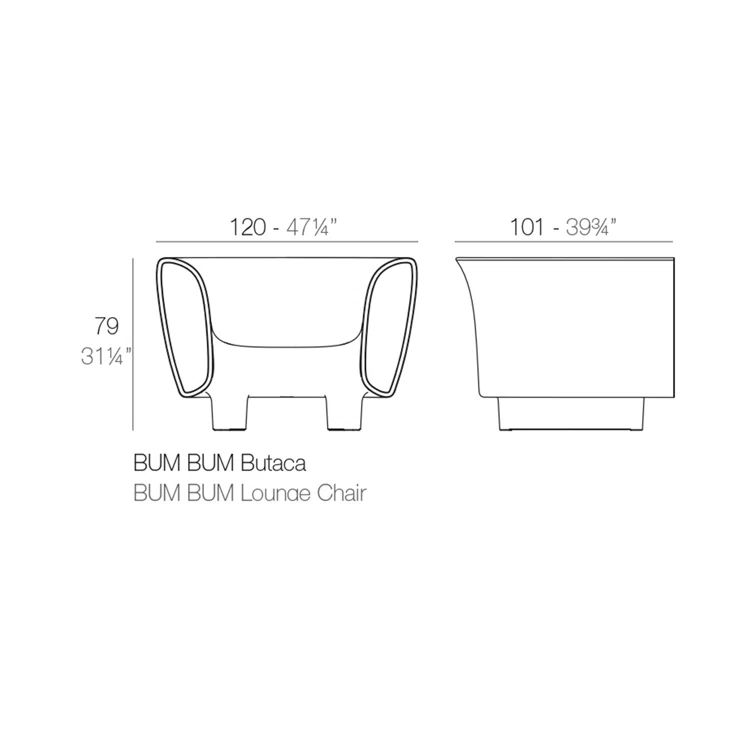 Khaki Resin Outdoor Lounge Chair with Tubular Design