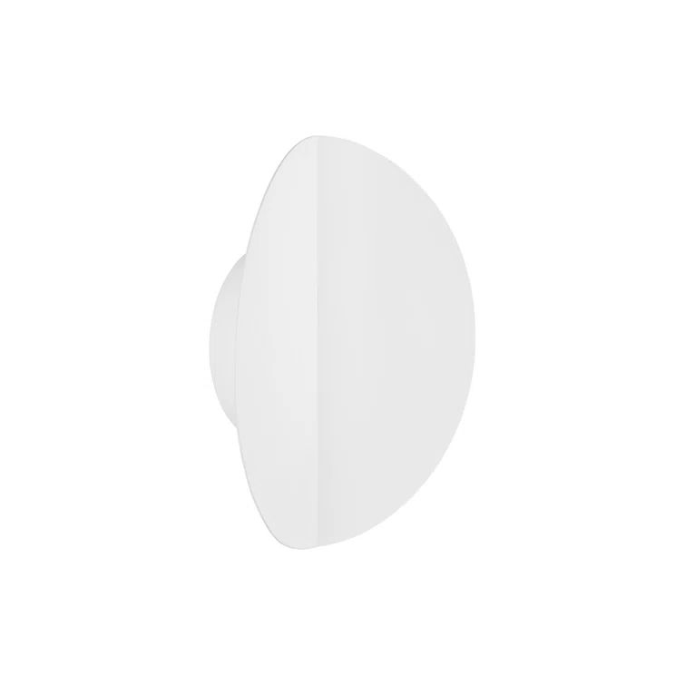 Matte White 12" Dimmable LED Wall Sconce