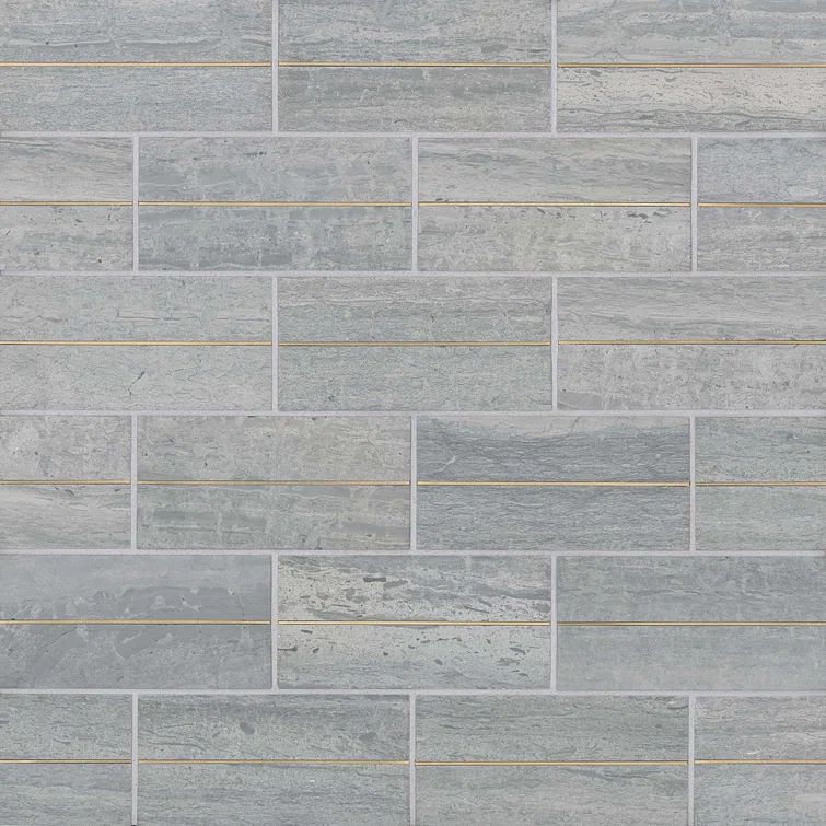 Argento Marble Look 3" x 6" Honed Rectangular Tile