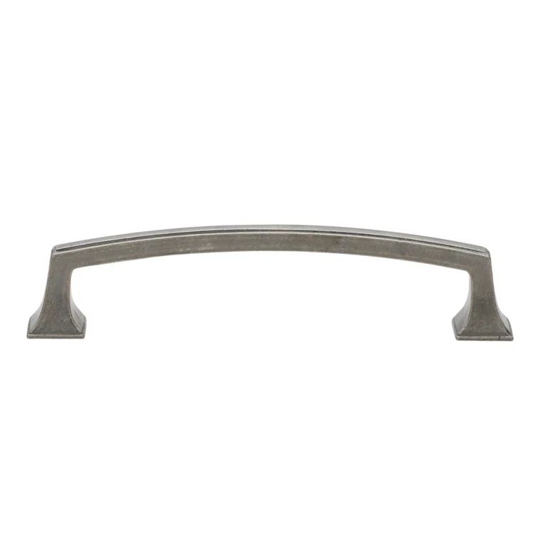6-Inch Weathered Nickel Traditional Cabinet Bar Pull