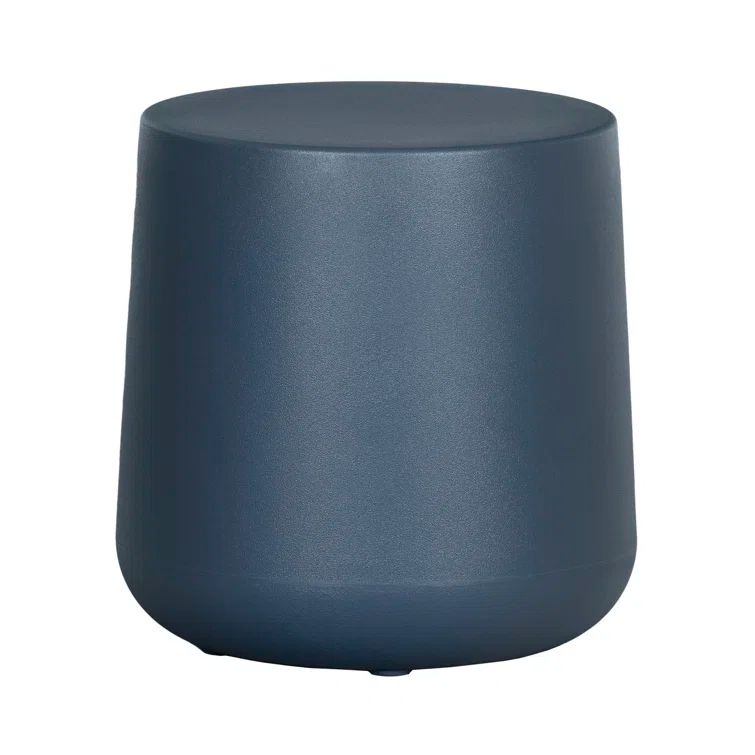 Dalya 16'' Blue Polyethylene Outdoor Side Table