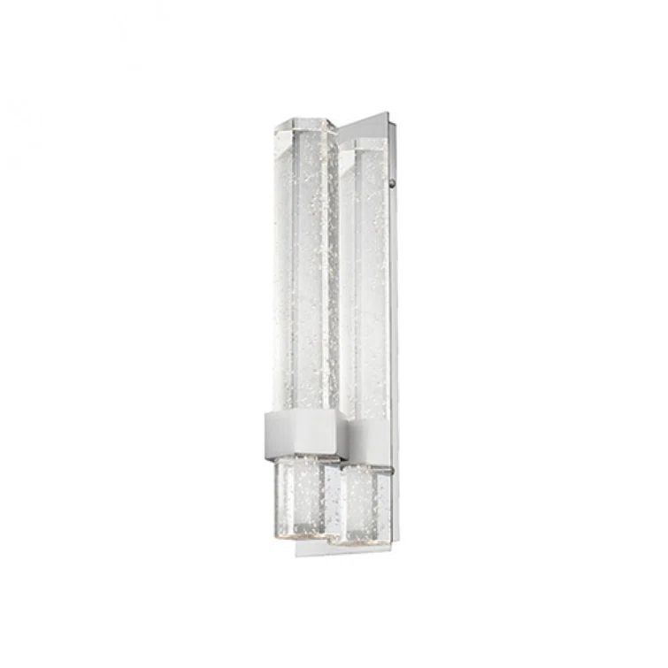 Warwick 15" Chrome LED Flush Mounted Sconce