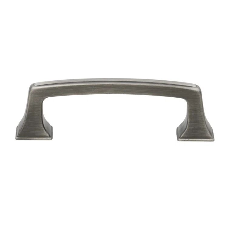 3" Satin Pewter Brushed Zinc Alloy Bar Pull