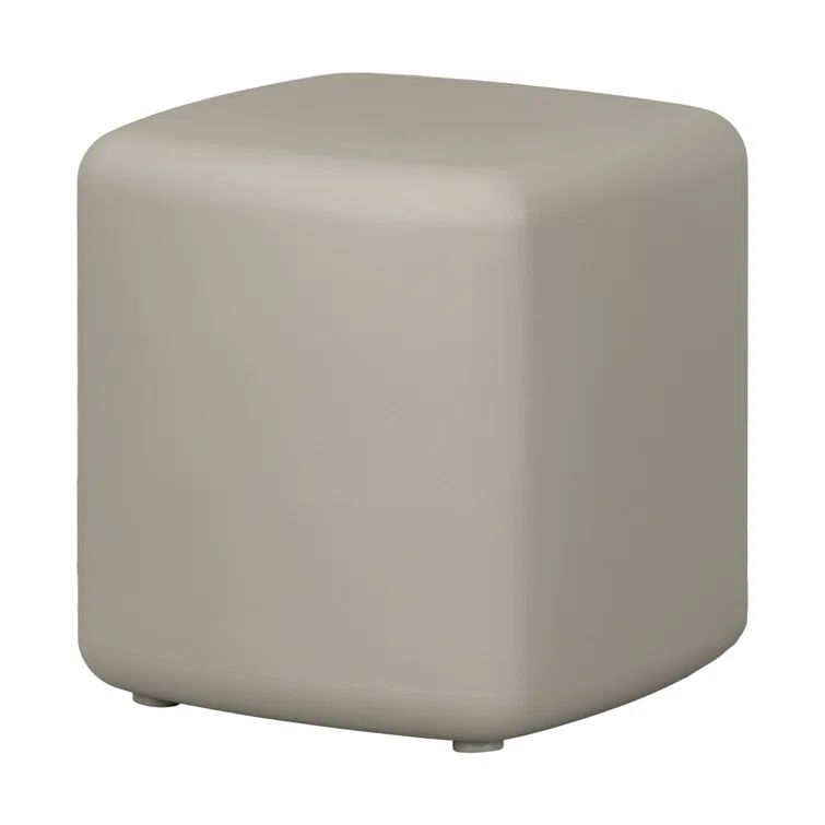 Dalya 16'' Greige Polyethylene Outdoor Side Table