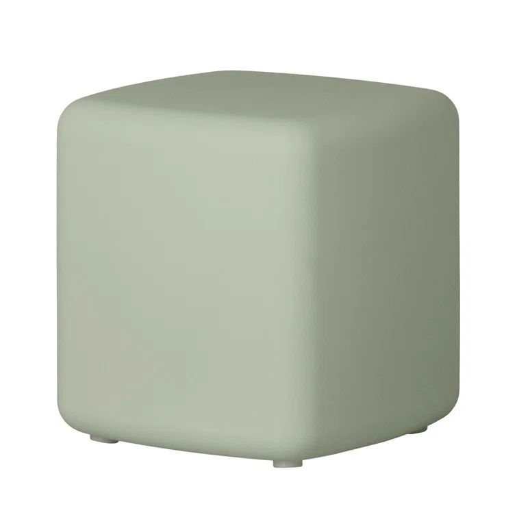 Dalya 16'' Sage Green Plastic Outdoor Side Table