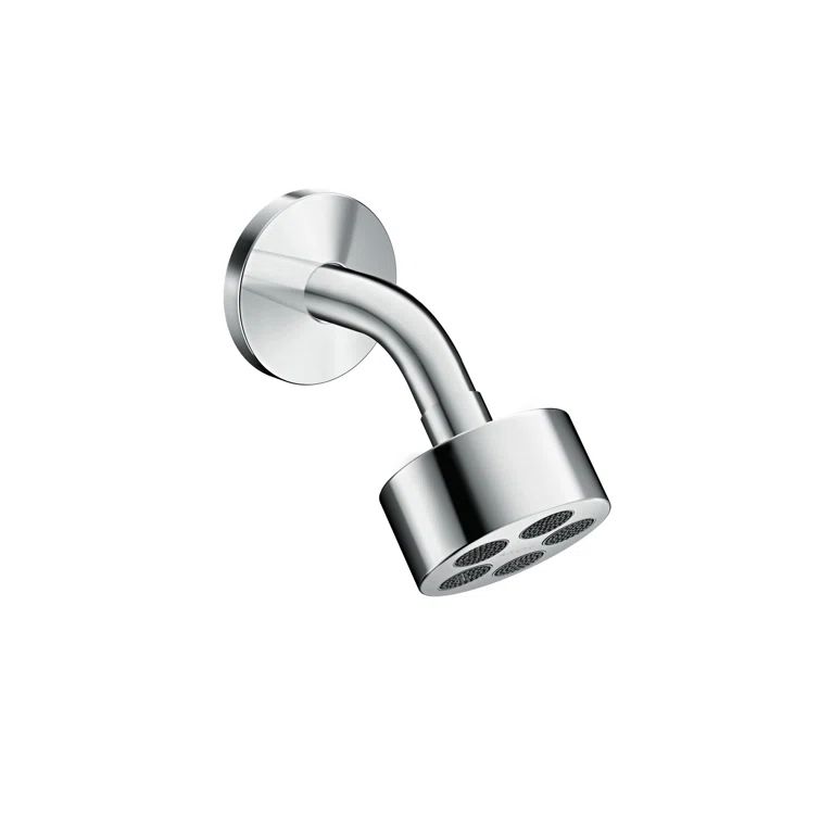Chrome Modern Wall Mounted Rain Shower Head
