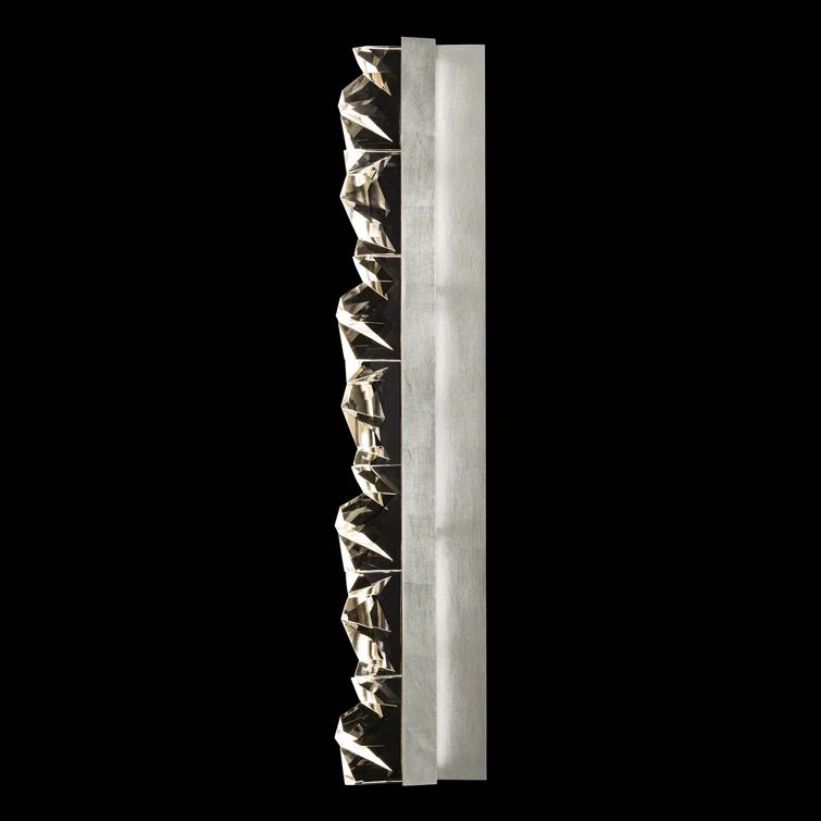 Silver Crystal 6-Light LED Wall Sconce
