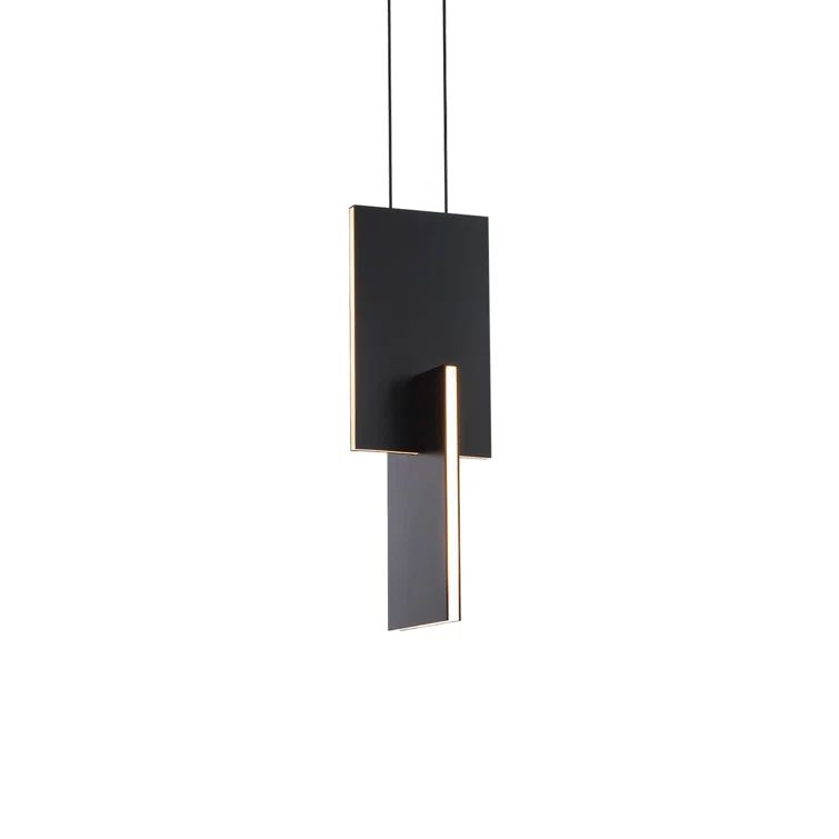 Amari Black Mini LED Pendant with Acrylic Diffuser