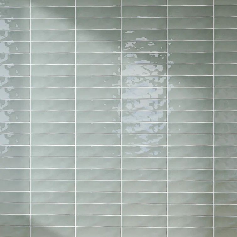 Jade Green 3x12 Ceramic Subway Wall Tile