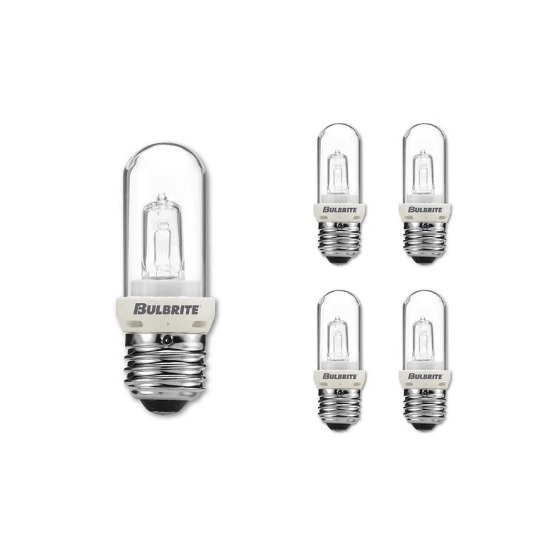 150 Watt Clear Dimmable T8 Halogen Bulbs (5-Pack)