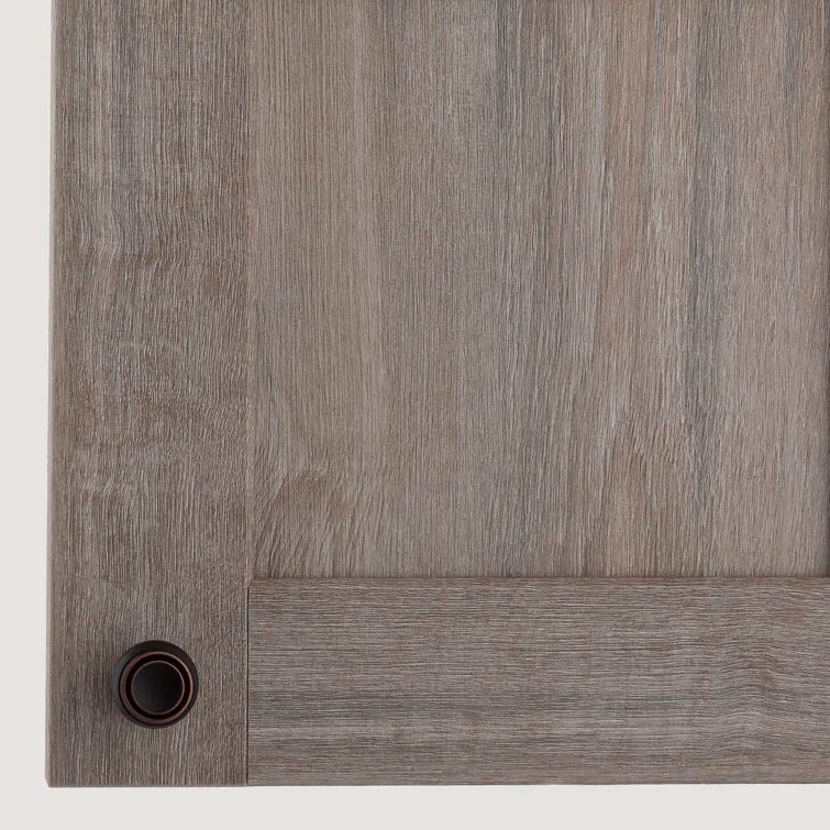 Grayson Oil-Rubbed Bronze Round Cabinet Knob with Mounting Hardware