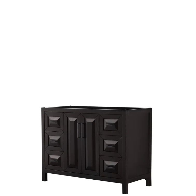Daria 47" Dark Espresso Single Freestanding Bathroom Vanity Base