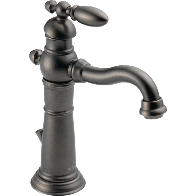 Modern Elegance 8'' Bronze Stainless Steel Single Hole Faucet