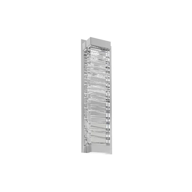 Echelon 24" Polished Nickel LED Dimmable Wall Sconce
