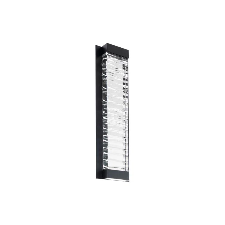 Echelon 24" Black Aluminum LED Dimmable Wall Sconce