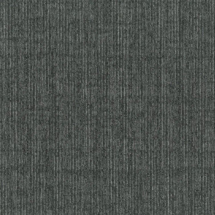 Mohawk Basics 24" x 24" Charcoal PET Fiber Carpet Tiles