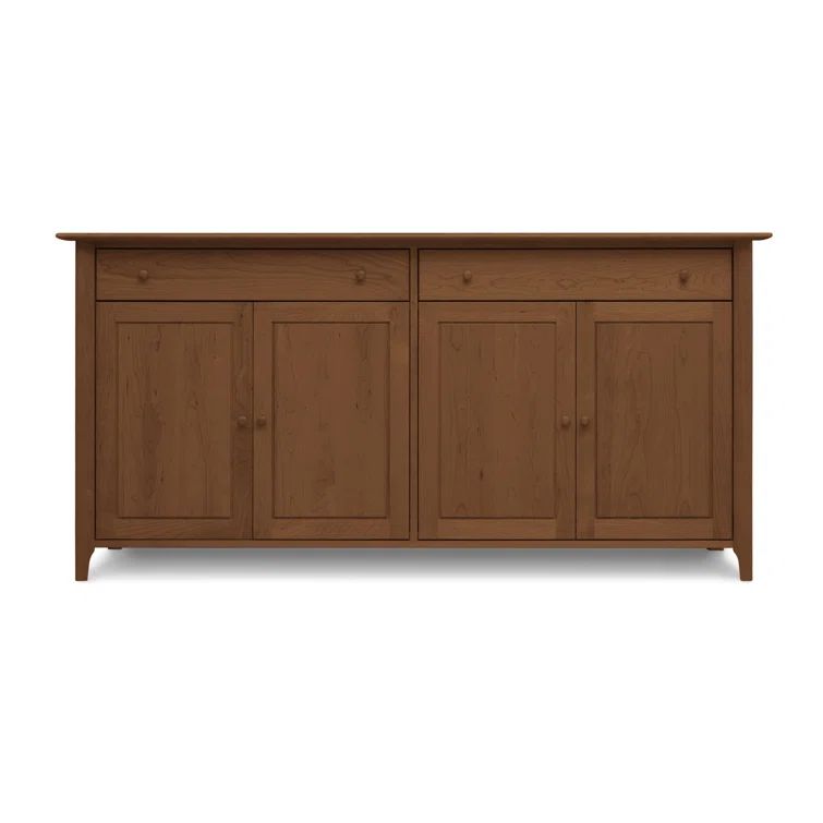 Sarah 73'' Saddle Cherry Solid Wood Sideboard