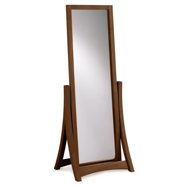 Berkeley Full Length Cherry Wood Freestanding Mirror