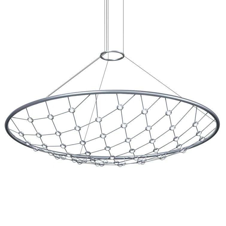 Constellation Galaxy Matrix 60'' Silver LED Indoor/Outdoor Pendant