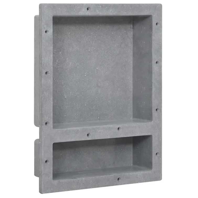 Matt Gray SMC Shower Niche with 2 Compartments
