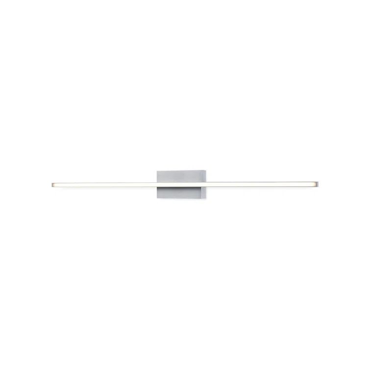 Vega Minor Sleek 36" Brushed Nickel LED Wall Sconce