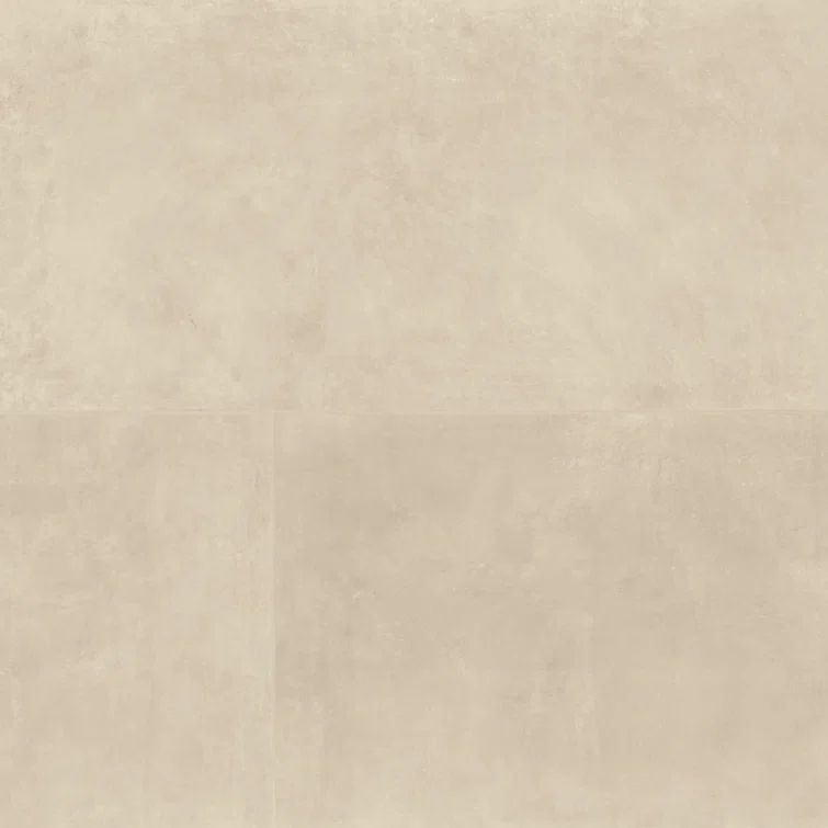Sand Rectangular 24" x 48" Honed Porcelain Wall & Floor Tile