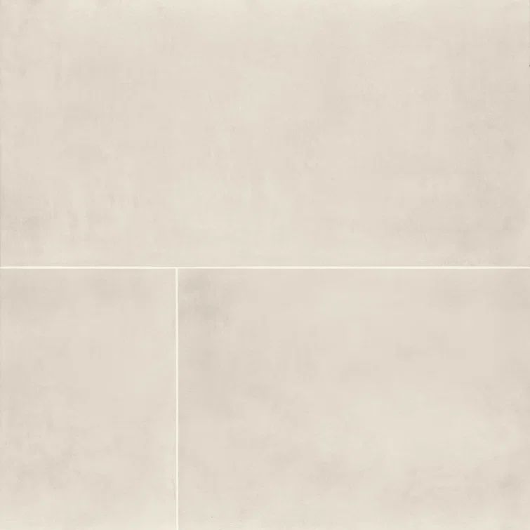 Ice 24" x 48" Matte Porcelain Wall and Floor Tile
